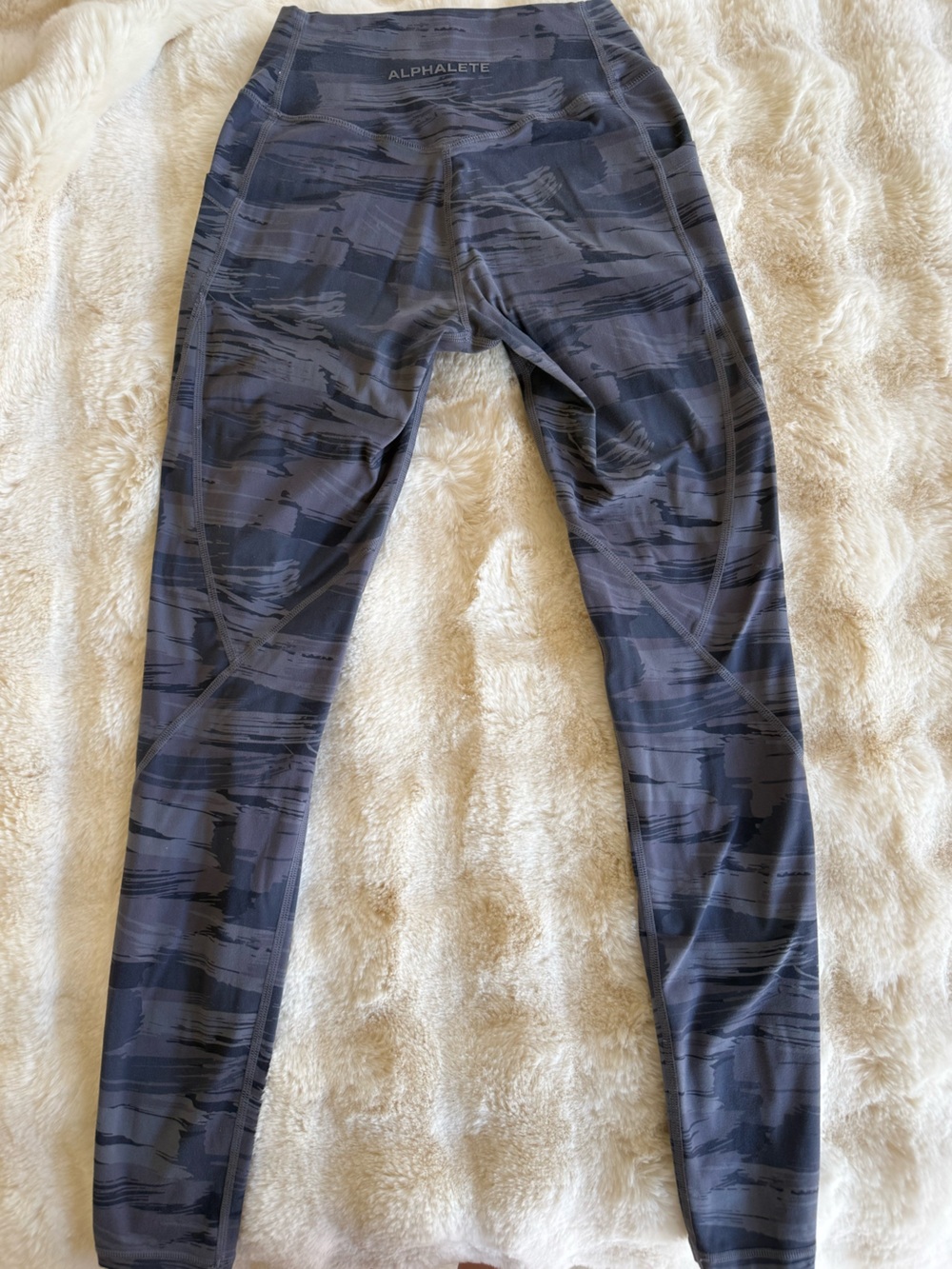 Alphalete Gray Brushstroke Joggers